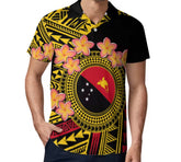 Papua New Guinea Polo - Flag & Tribal